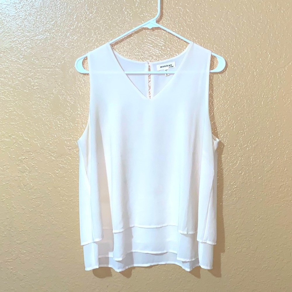 Monteau White Blouse